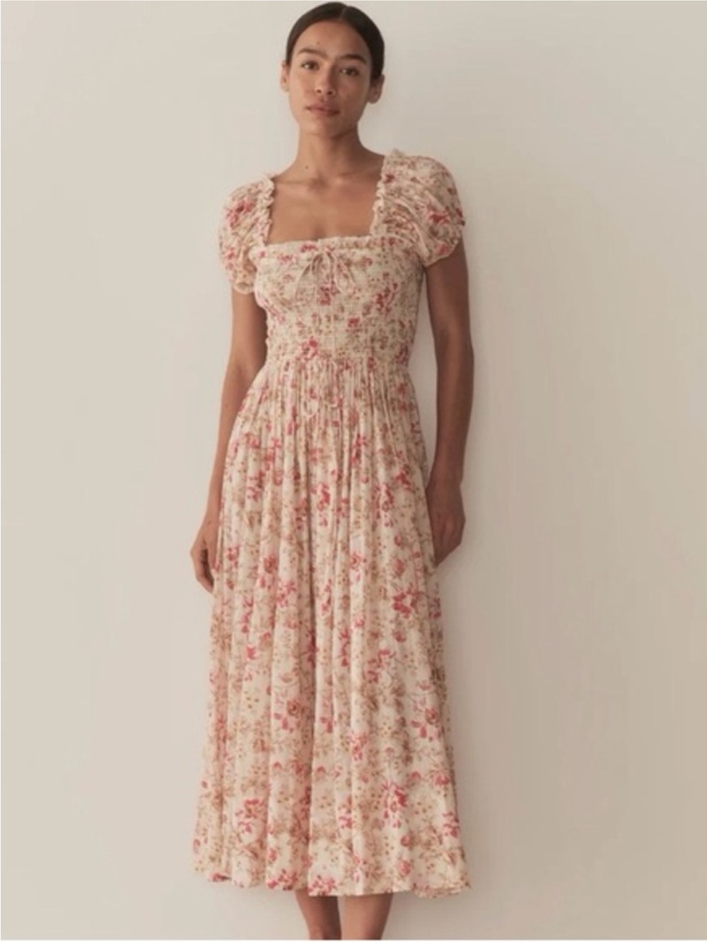 Doen Stanza Dress in Fleurs De Provence